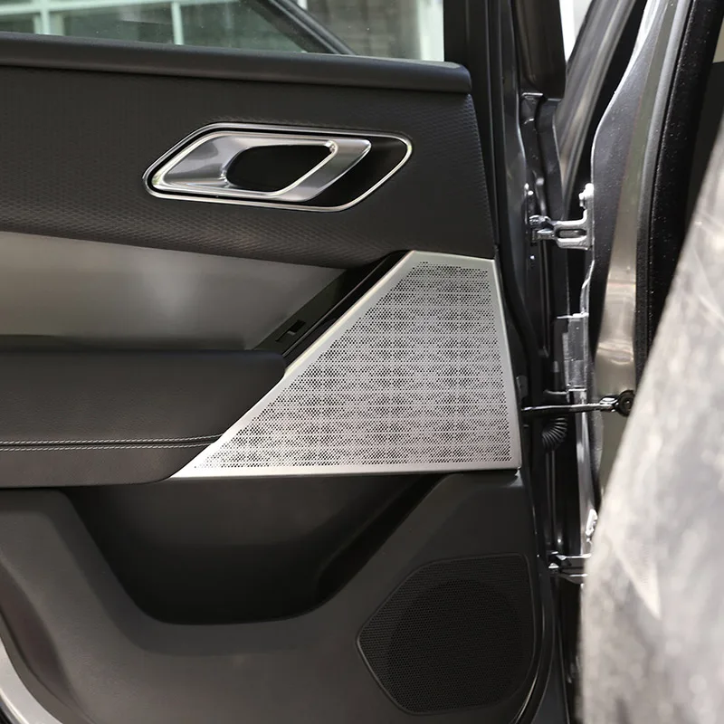 4 шт. накладки на Автомобильные колонки из алюминиевого сплава для Land rover Range Rover