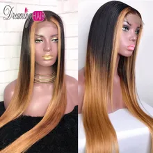 13x6 красный Синтетические волосы на кружеве парики из натуральных волос бразильский Волосы remy прямые Мёд блондинка Синтетические волосы на кружеве al парики с детскими волосами для чернокожей женщины