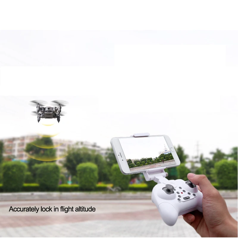 Mini Pocket 2MP RC drone with camera RC Quadcopter with HD camera Wifi Real time transmission