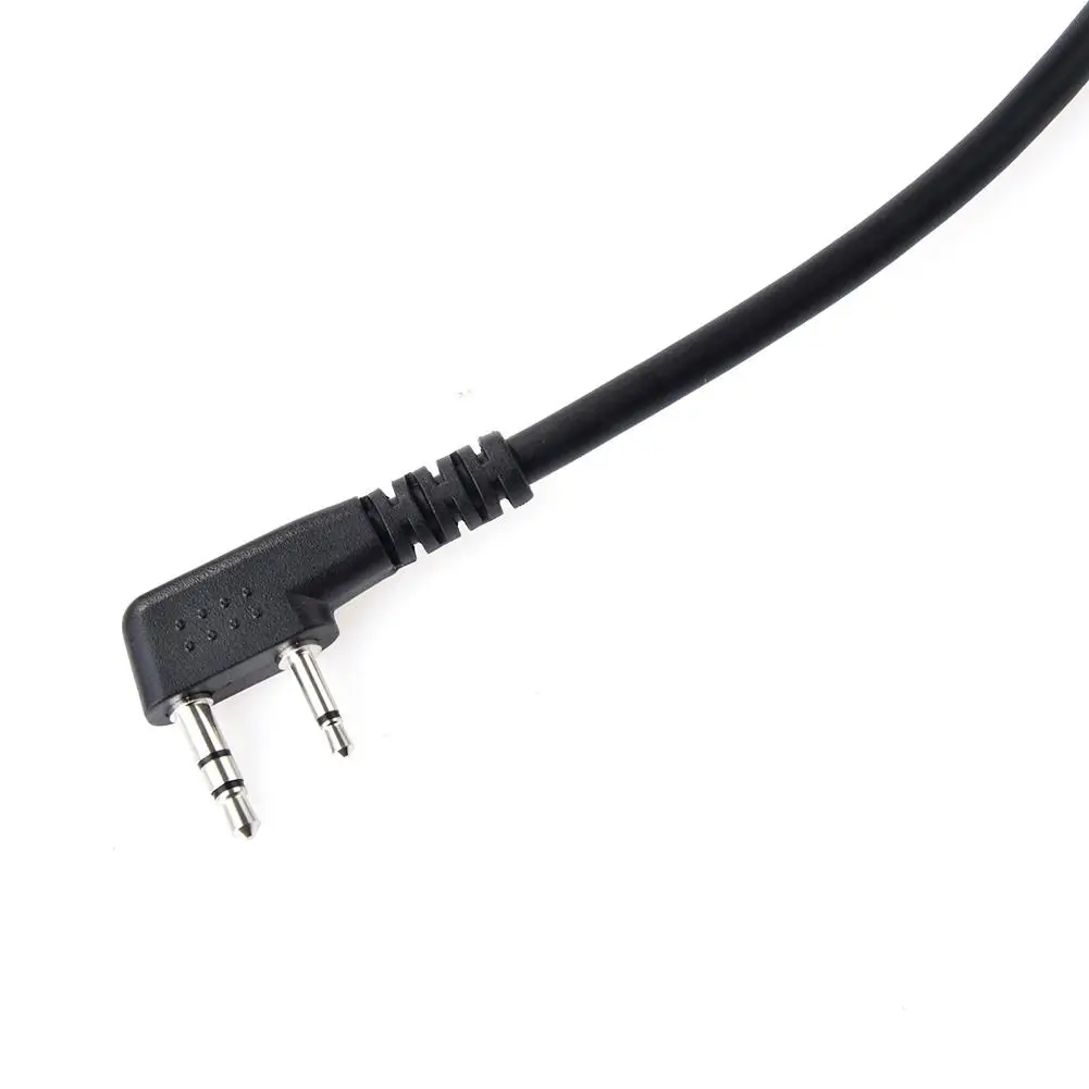 Наушники для портативной рации CC-MOT шнур для катушки K кабель для HYT для Kenwood для Baofeng 2-Pin к 5-контактный иди и болтай Walkie Talkie