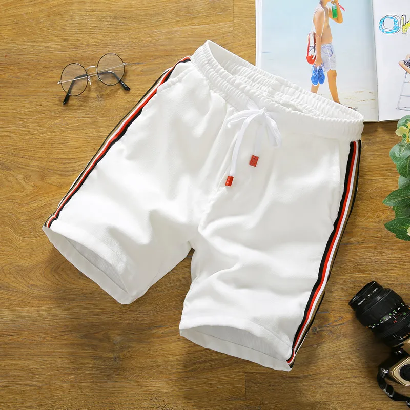 

Summer wear new style men's fashionable men's striped leisure sportswear men's five-minute trousers leisure trousers