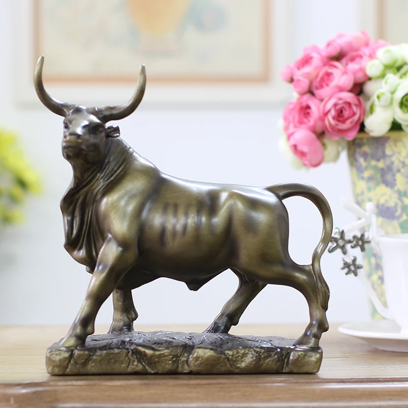 

Cow Ornaments Retro Home Decorations Porch Bookcase Furnishings Exquisite Ornaments In Office Shopping Malls