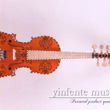 4/4 Старая скрипка Состаренный клен русская ель про Y-1702