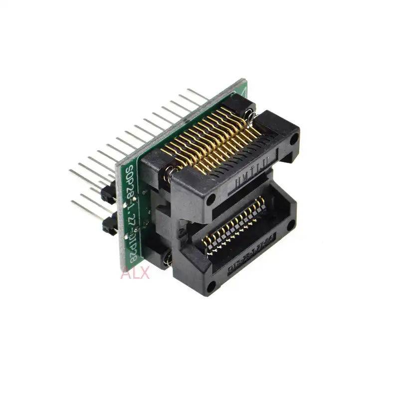 SOP28 to DIP28 Socket Adapter Converter Programmer IC Test Socket TEUSXI rtdn