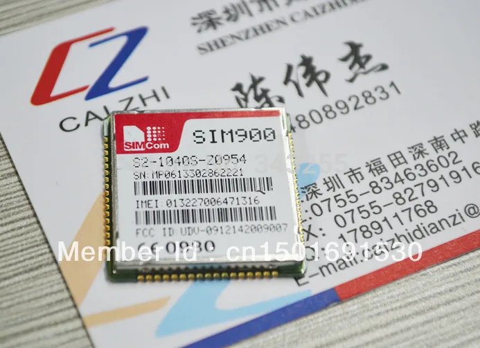 Бесплатная доставка SIM900 четыре частоты GSM/GPRS модуль новые и оригинальные