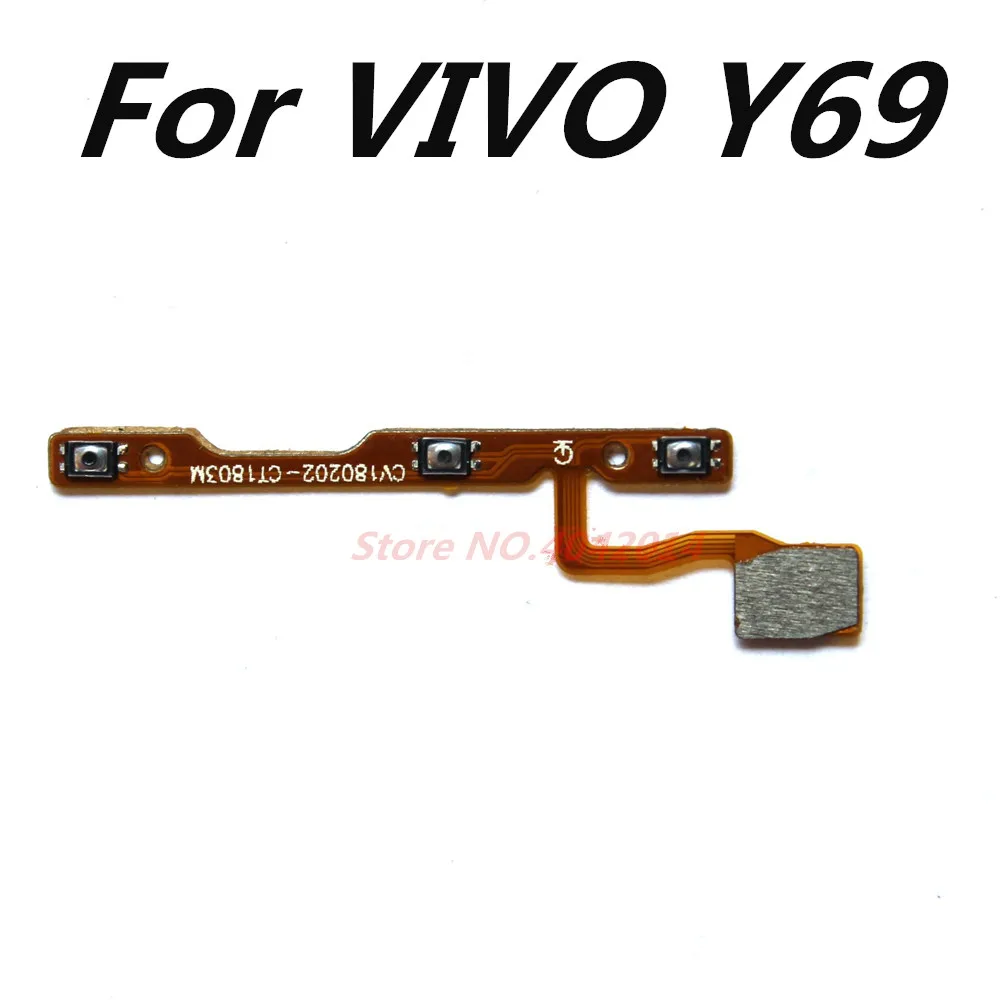 

1 pcs New original power ON/OFF Audio +-Volume button Flex cableFor VIVO Y69 side button key Replacement parts