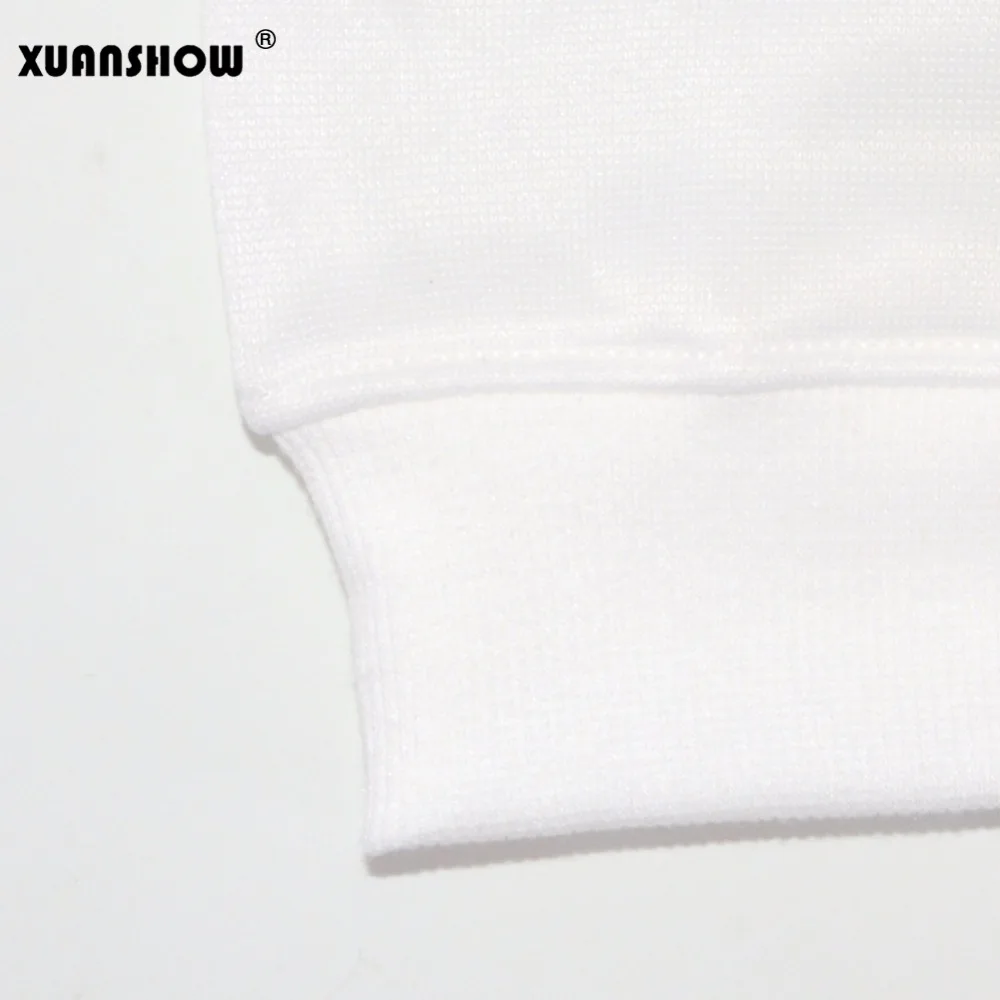  XUANSHOW 2019 Women Sweatshirts Hoodies Character Printed Casual Pullover Cute Jumpers Top Long Sle