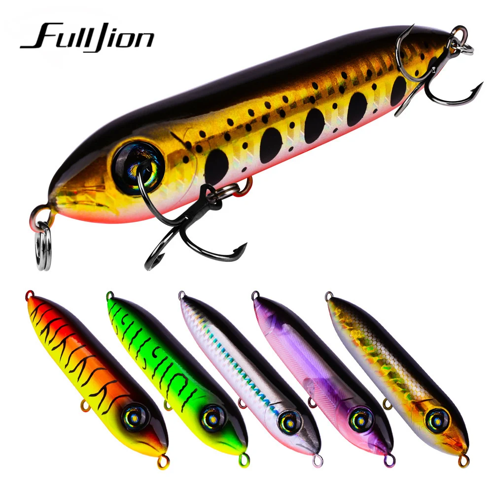 

Fulljion 1 PCS Minnow Fishing Lure Hard Baits Pesca Quality Professional Aritificial Crankbaits Wobblers 10.2cm 11.5g 6 Colors
