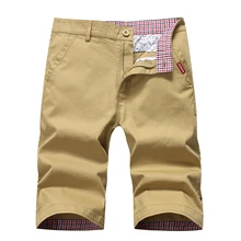 Летние мужские хлопковые шорты, мужские шорты большого размера, повседневные брюки, мужские шорты большого размера