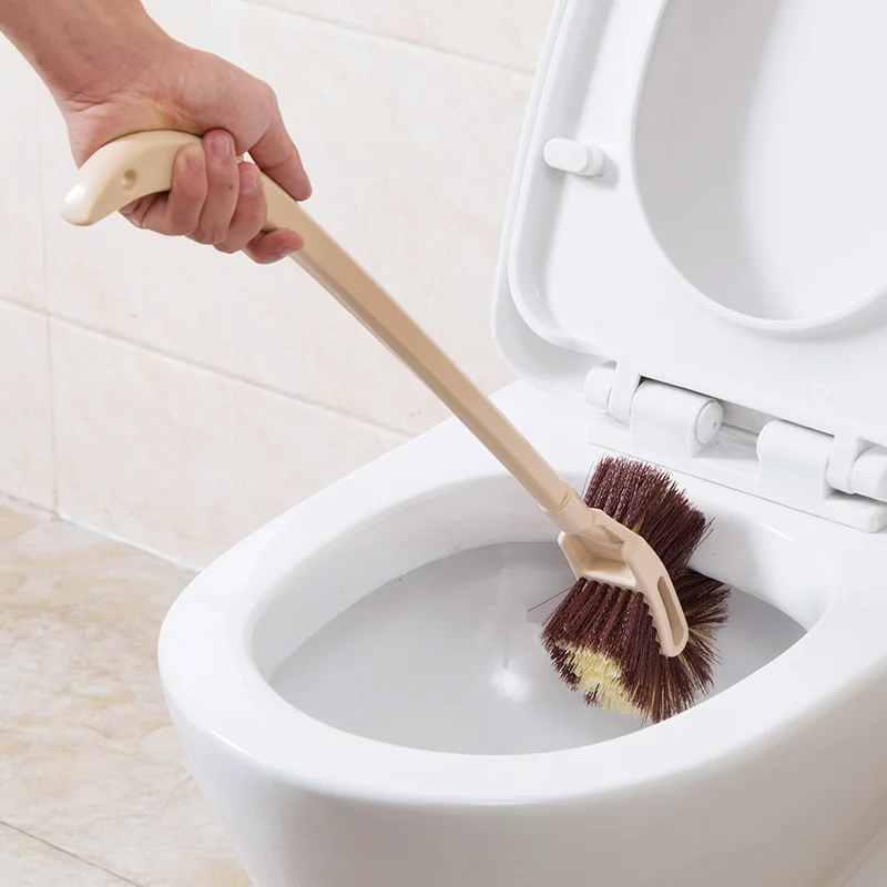 

Home hard hair long handle toilet brush without dead room clean toilet brush