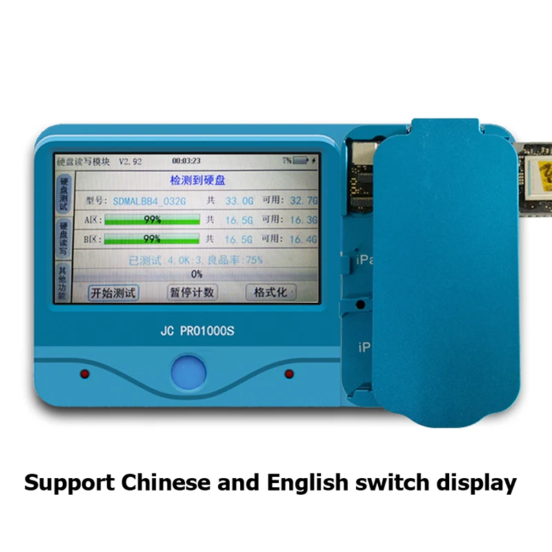 JC Pro1000S NAND Programmer SN Read Writting Tool инструмент для ремонта без удаления iPad 2 3 4 5 6 Air 1 ICloud