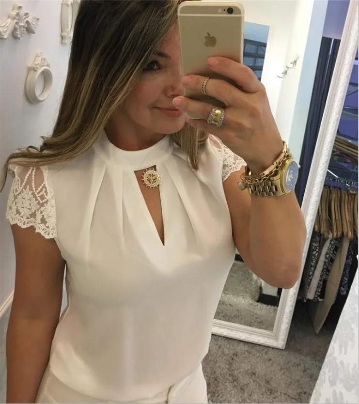 blusas de dama de moda