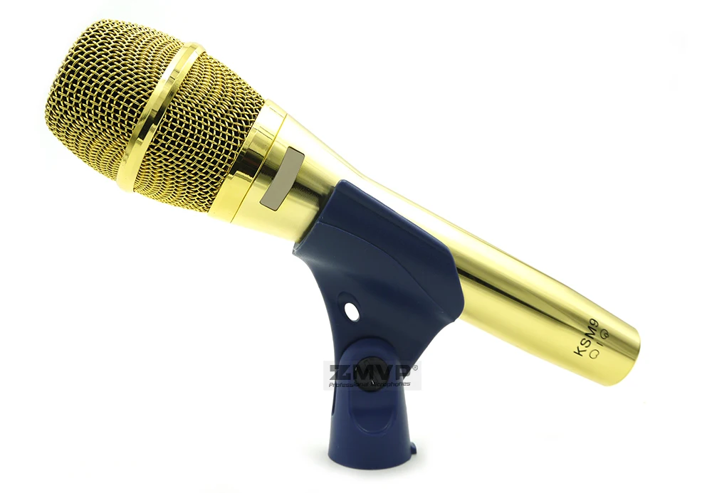 Grade A Super-cardioid KSM9G Professional Live Vocals Dynamic Wired Microphone KSM9 Handheld Mic For Karaoke Studio Recording