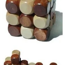 Candice guo деревянная игрушка деревянный блок небольшой товар негабаритных магических кубиков игра для взрослых детей интеллект вызов подарок на день рождения