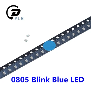 

3000PCS 0805 LED Diodes Flashing Blue Clear Blinking Light Emitting Diodes Flash Blink 2012 0805 Blinking LED Diodo