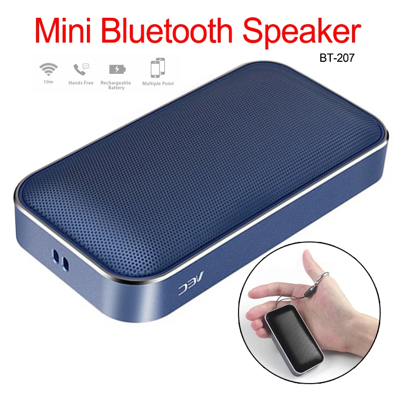 

Portable Mini Small Metal Music Loudspeaker Music Sound Box Wireless Bluetooth Speaker Handsfree Bass Subwoofer for Phone