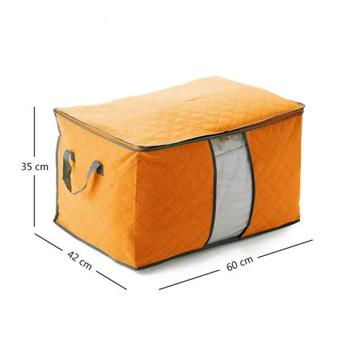 Портативный органайзер для семейного пространства, мягкая одежда, постельные принадлежности, пододеяльник, подушка под кровать, коробка, сумка для хранения@ LS