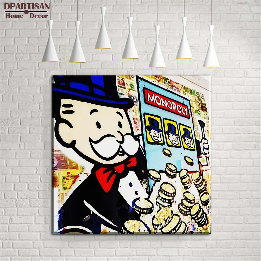 Buy DPARTISAN RICH monopoly Banker board posters POP