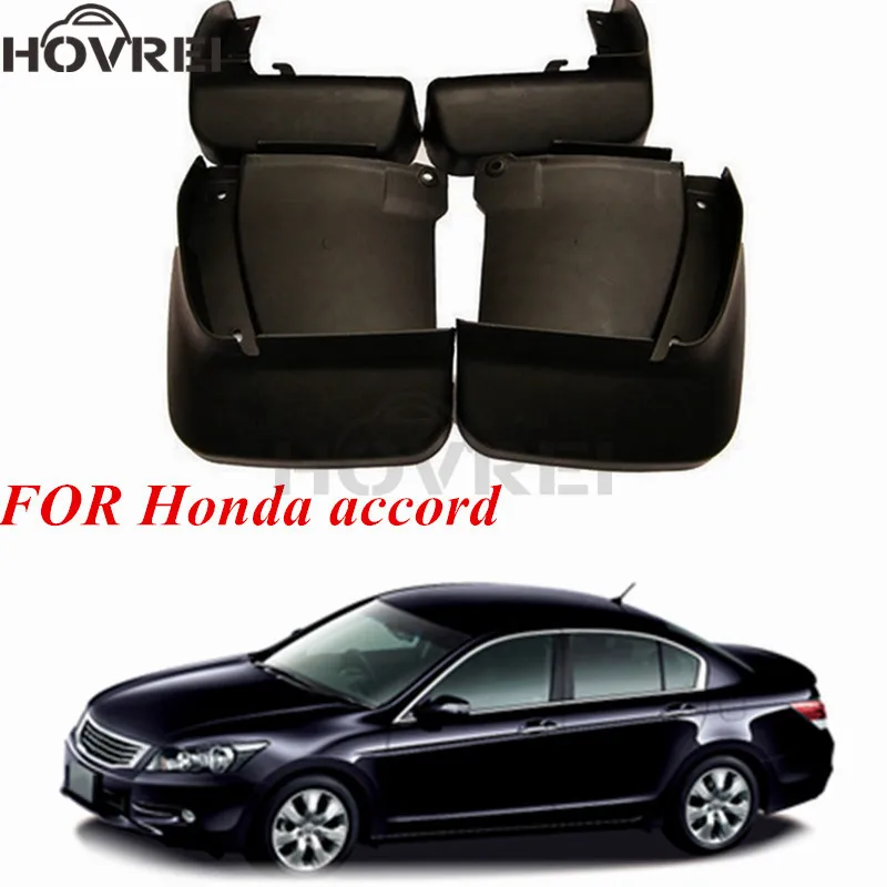 

Set Molded car Mud Flaps For Honda Accord Sedan 2008-2012 Mudflaps Splash Guards Front Rear Mudguards fender 2009 2010 2011