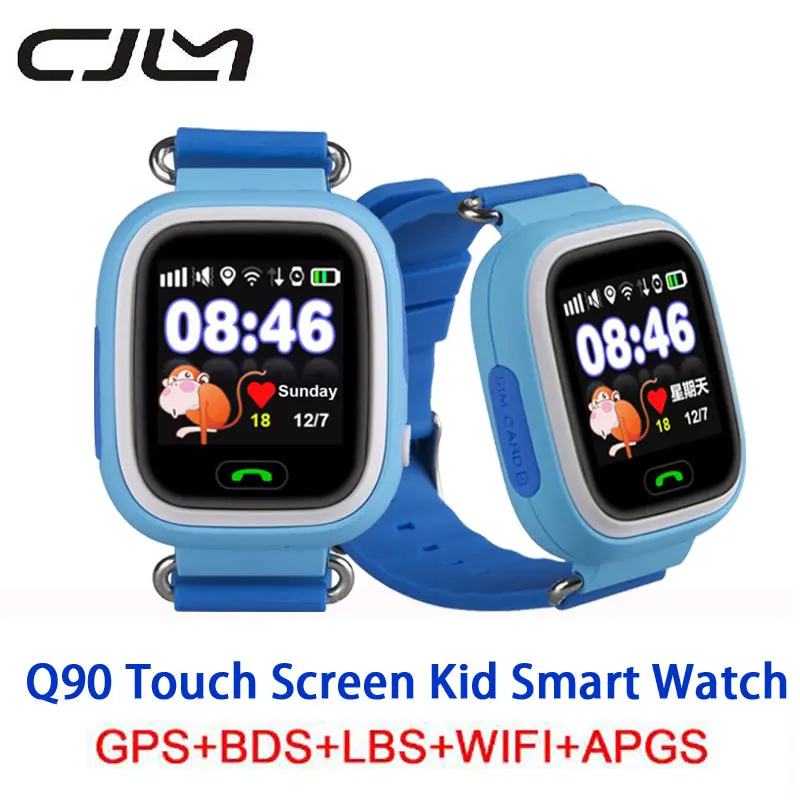 Cjlm Q90 font b Smart b font Baby font b Watches b font GPS Position Touch