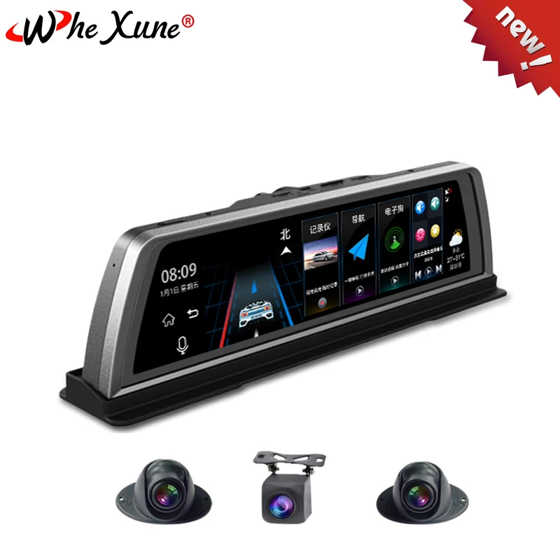 US $220.00 Whexune 2020 New Car Dvr Dashcam 4g 4 Channel Adas Android