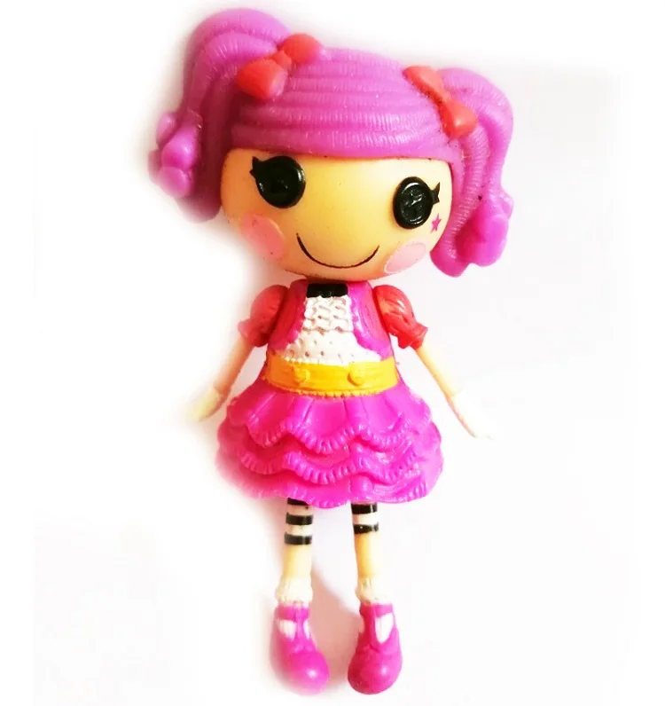 3 дюйма оригинальные MGA куклы Lalaloopsy Мини-куклы для девочек игрушка игровой домик каждый уникальный подарок на день рождения S4130 - Цвет: 40