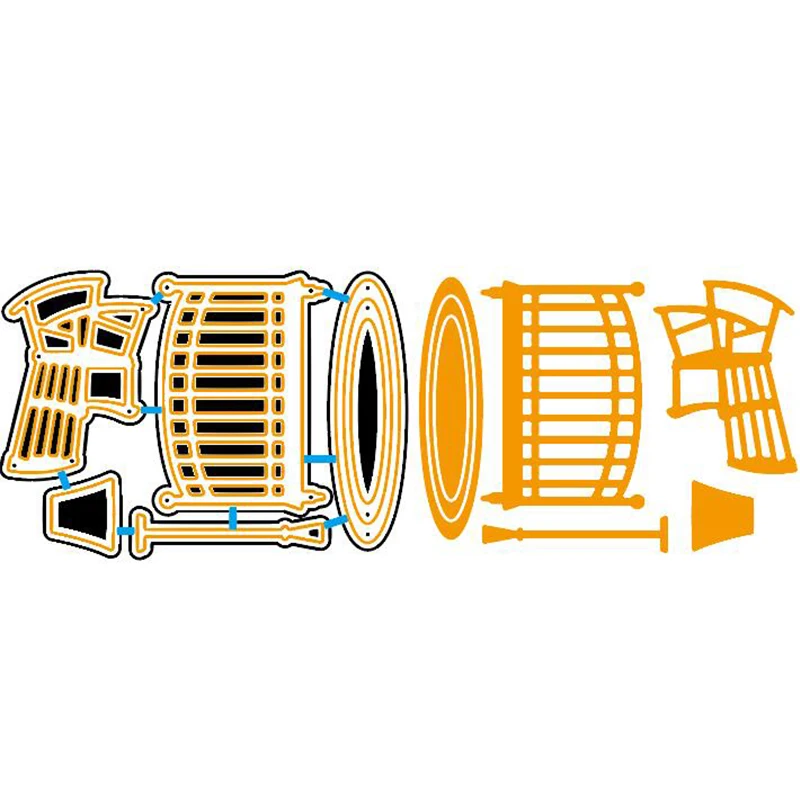 Bedroom's Chair Bed Light Metal Cutting Dies Stencils For DIY Scrapbooking Decorative Embossing Suit Paper Cards Die Cutting