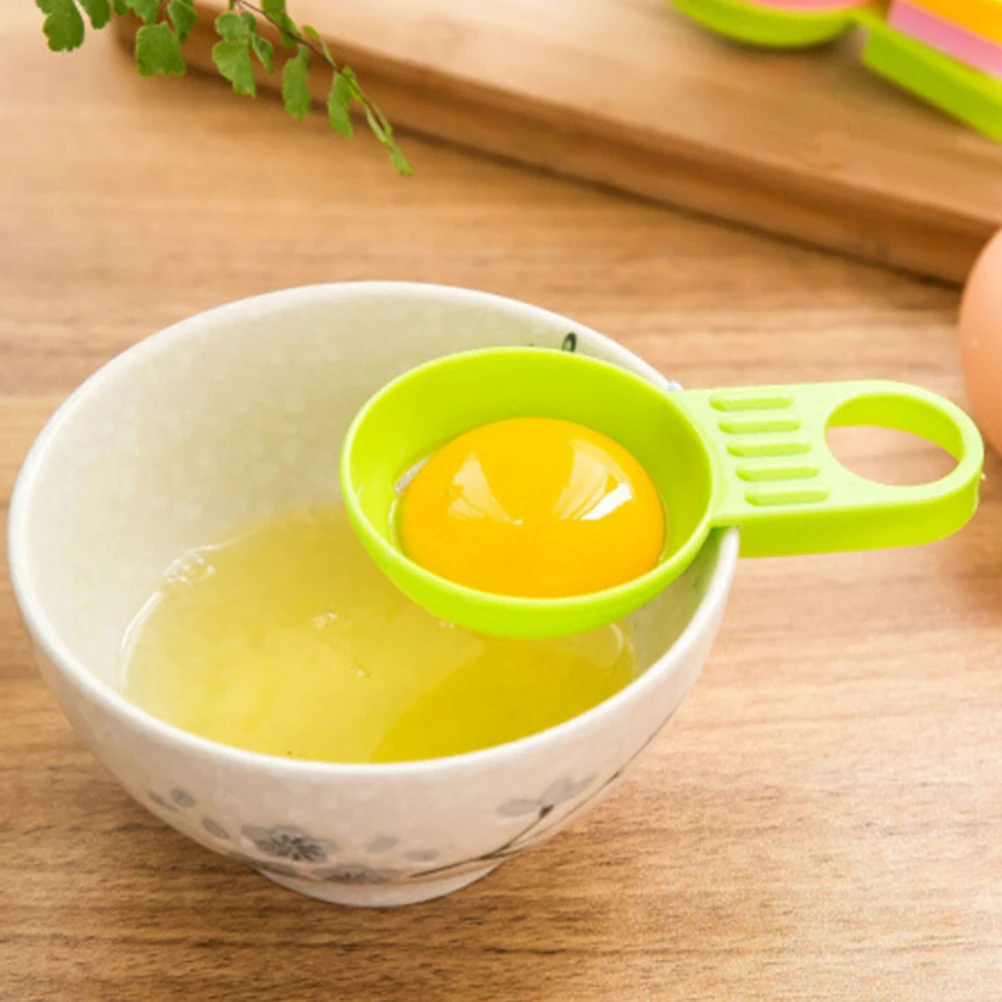 Яичный сепаратор белый желток просеивание дома кухня шеф-повар обеденный кулинарный гаджет инструмент Яйцо белый желток разделитель сито