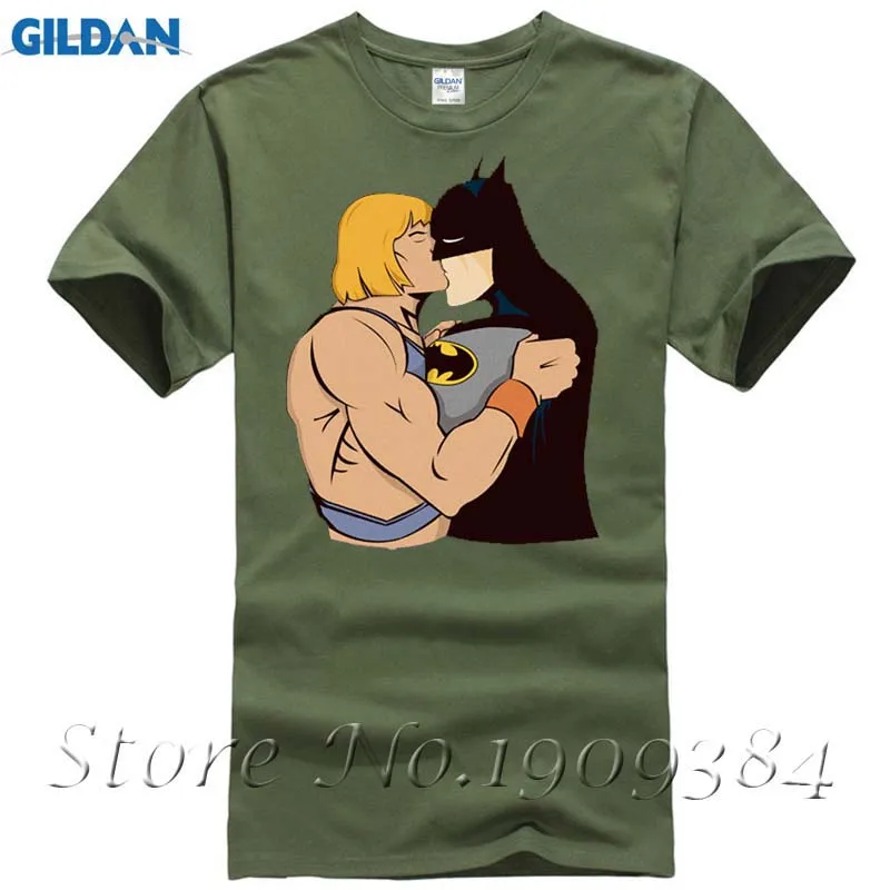 Бэтмен heman ubu ST футболка хлопковый топ Для мужчин новый DIY Стиль модные | Мужская