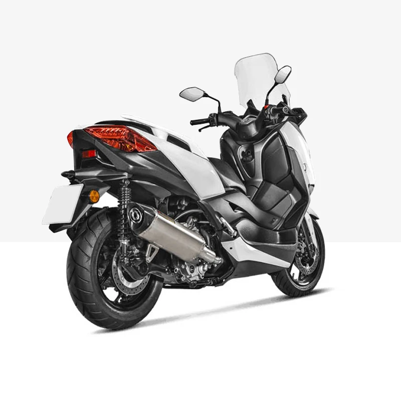 Для Yamaha XMAX 250 300 мотоцикл полный наконечник на выхлопную трубу труба глушителя с передней Mid Link подключения трубы скольжения на- Escape