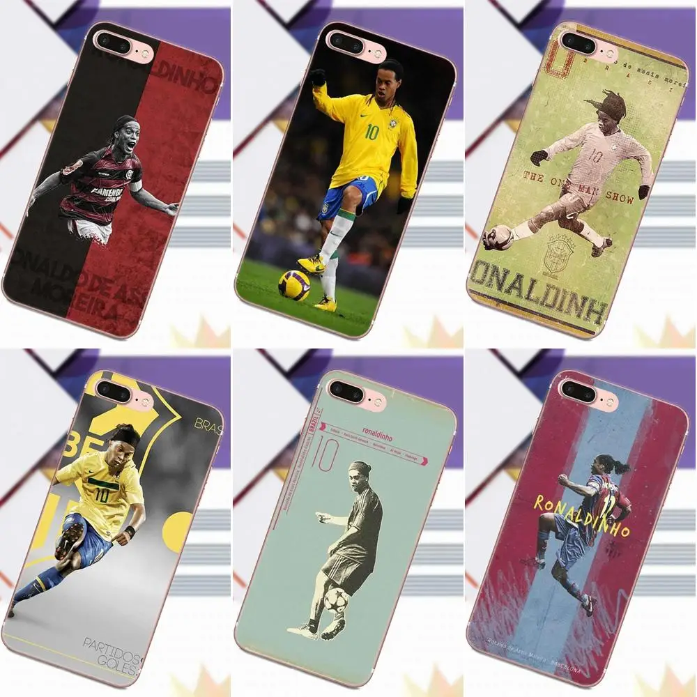 

Soft Silicone TPU Transparent Cell Bags For Galaxy Alpha Core Prime Note 4 5 8 S3 S4 S5 S6 S7 S8 S9 mini edge Plus Ronaldinho