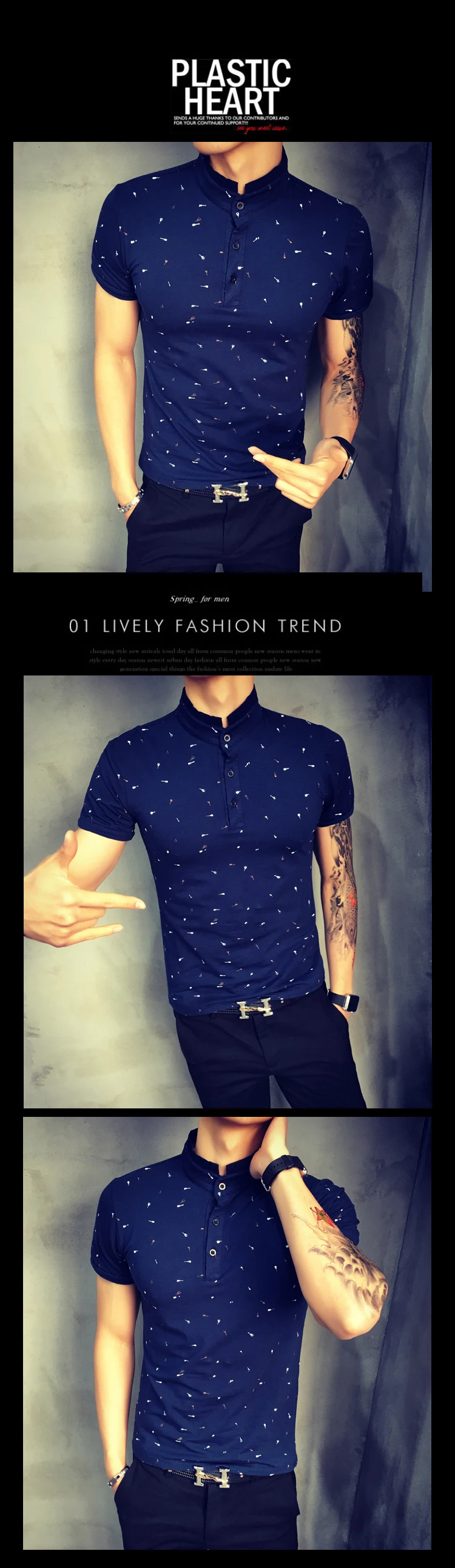High Quality Moda Masculina