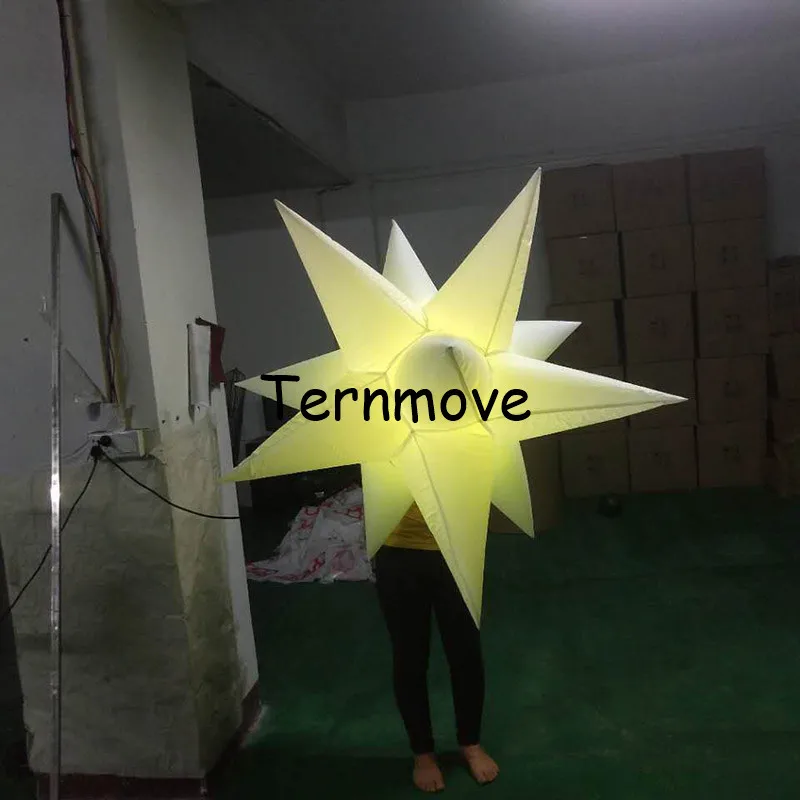 led star light effects Party event club decorative colorful attractive inflatable led star for club decoration led star light effects Party event club decorative colorful attractive inflatable led star for club decoration