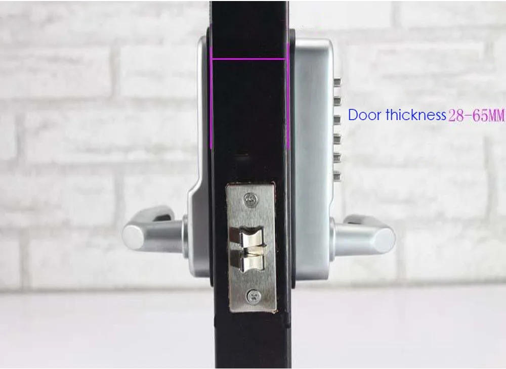 Механические дверные замки без ключа цифровой техники код клавиатуры вход по паролю дверной замок в 2th поколения rodanliu OS209A