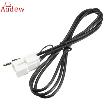 

3.5mm 5 Pin Car Auto Interface Aux MP3 Auxiliary Audio Adapter Cable Ba-Bf Falcon AUX Cable Input MP3 Cable For Ford