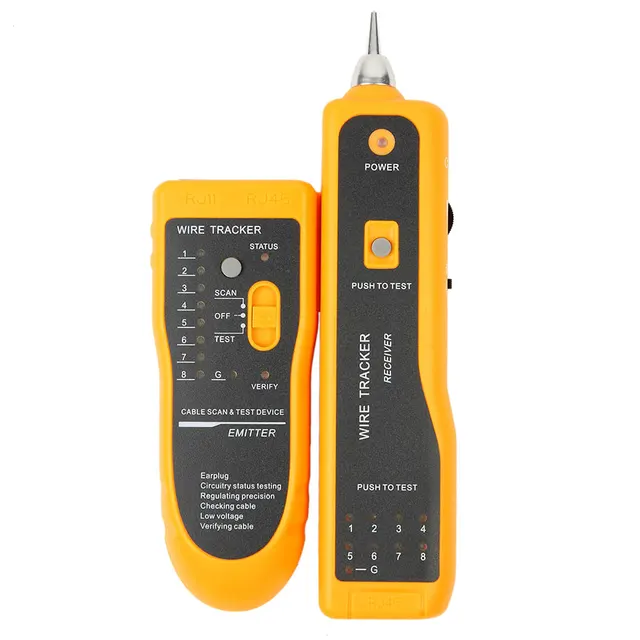 aliexpress com buy 1pcs rj11 networking cable tester telephone