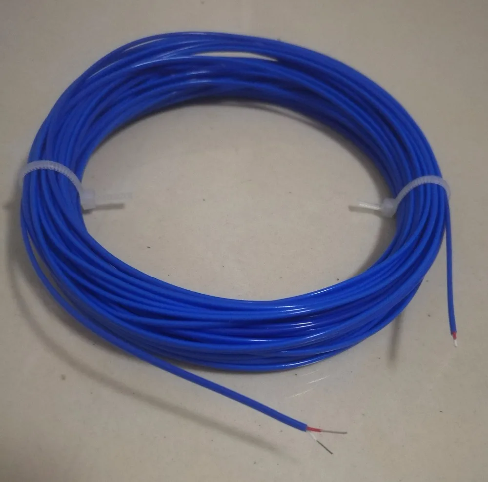 

K Type 2*0.3mm Teflon Temperature Thermocouple Measured Precise Wire