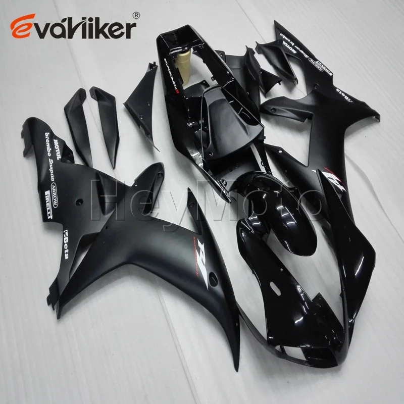 Обтекатель из АБС-пластика для YZFR1 2002 2003 черный YZF R1 02 03 комплект кузова мотоцикла