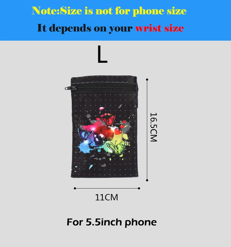 Bolsa para correr Queshark, bolsa de muñeca para teléfono, bolsa de baloncesto, banda para hacer Jogging, bolsa de pulsera para gimnasio y gimnasio