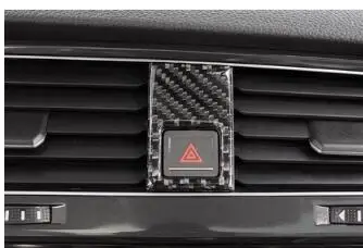 Interior decoration cover Car Warning Light Panel Frame sticker for Golf 7.5 7 Car accessories Car styling 2018