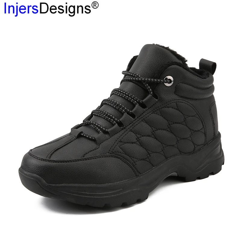 À Fur L'usure Fur Hombre Nouvelle Black En Arrivée Bottes Taille Chaud Hommes 45 Chaussures Botas Résistant brown D'hiver Coton Dentelle up Court Mode Cheville Neige Peluche 40 f6ZwqfF