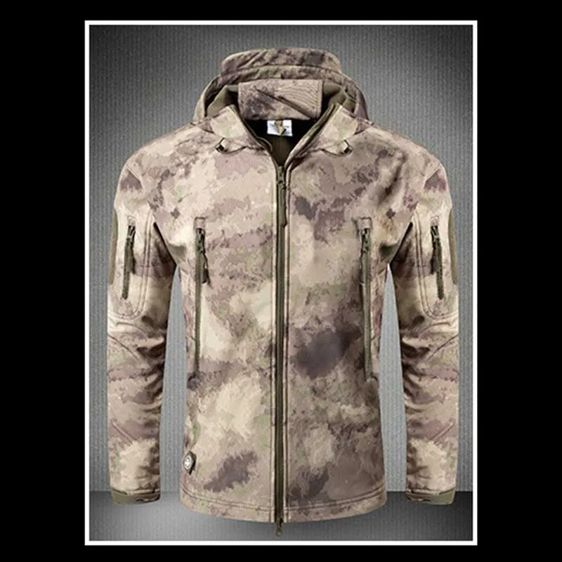 

New Style Winter Keep Warm Rainproof Windproof Softshell Thermal Coats for Men Outdoor Workplace Safety Clothing Supplies