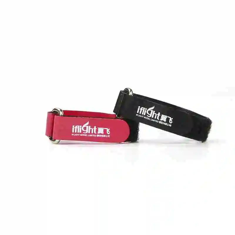 10 шт. iFlight 10X130 мм Lipo батарея ремешок металлическая пряжка из лакированной кожи красный нескользящий аккумулятор ремешок для DIY PFV Дрон RC модели