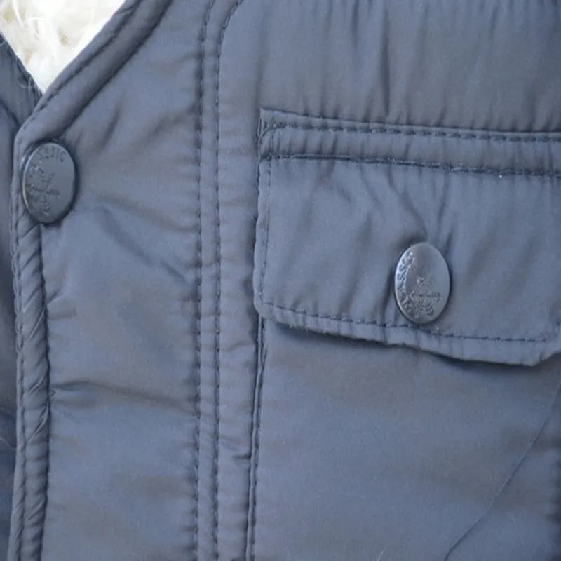 Кожаное меховое пальто мужской шерстяной жилет зимняя теплая меховая подкладка