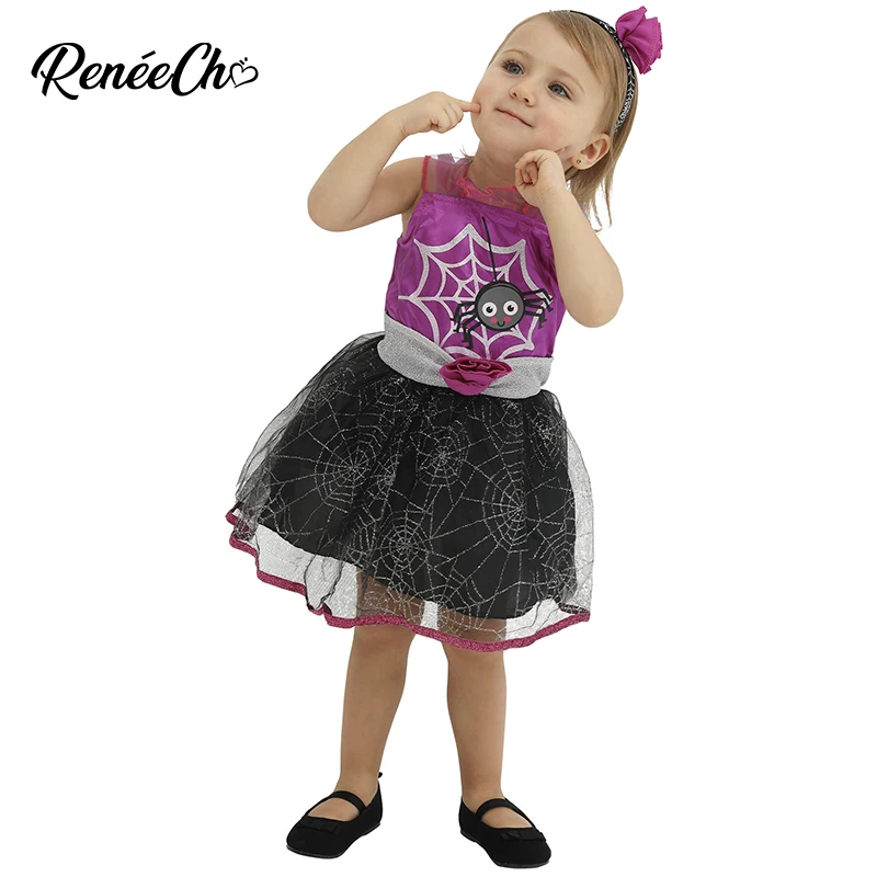 2019 Kids Costume Toddler Spider Costume Baby Costume Dress For