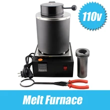 110 V 2 кг золота электрическая печь емкость печь для плавления серебра Температура до 1300 градусы высокой температуры печи