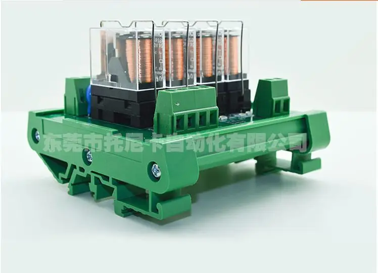 12 в пост. Тока 4 портовое реле на din рейке SPDT 16 А интерфейсный модуль OMRON G2R 1|relay rail|12v