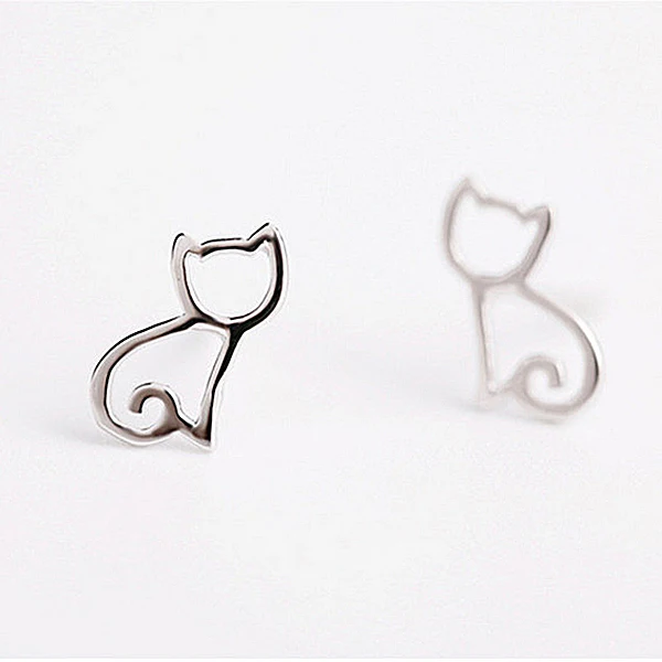 2016New Fashion delicate Silver  kinds of animals Stud Earrings suitable for all style women jewelry Hot sales animal earrings