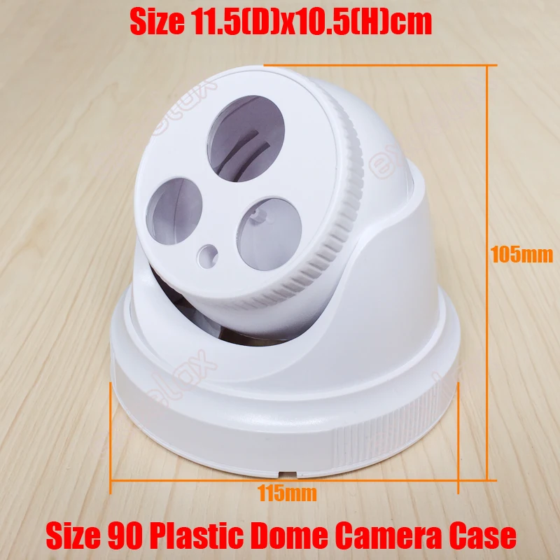 10PCS/Lot Plastic IR Eyeball Dome Camera Casing Array LED Camera Case