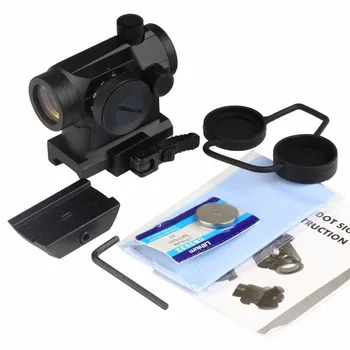 

Quick Detach Red Dot Sight Tactical Mini Micro1X24 Reflex Red&Green Dot Scope Sight with QD Quick Riser Mount kxs02003